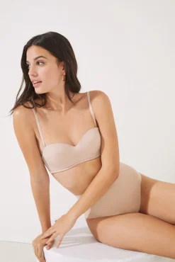 MAGICAL soutien-gorge sans bretelles push-up microfibre