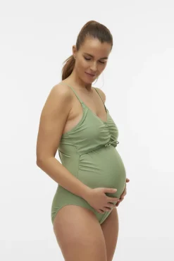 Maiô preto maternity
