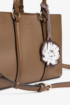 Mala City com charm de flor