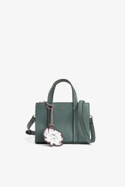 Mala City com charm de flor