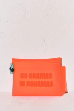 Mala de biquíni impermeável laranja