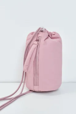 Mala desportiva em nylon rosa