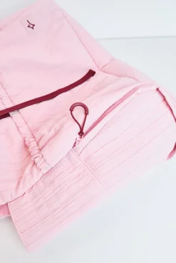 Mala desportiva em nylon rosa