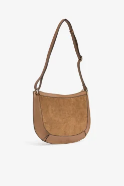 Mala Hobo efeito camurça