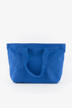 Mala tote bag dupla alça em algodão