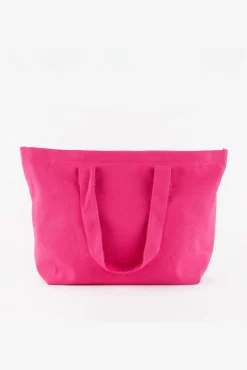 Mala tote bag dupla alça em algodão