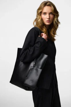 Mala tote bag efeito pele
