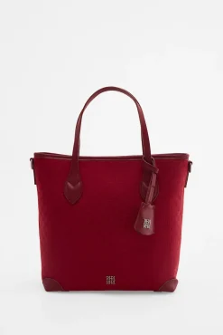Mala tote bag média jacquard