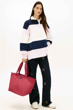 Mala tote Tommy Jeans rosa