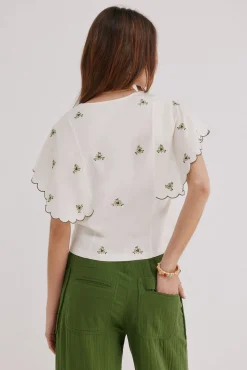 Malena. T-shirt gola redonda