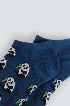 Meias soquete panda