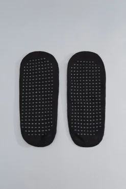 Meias de balé de algodão preto