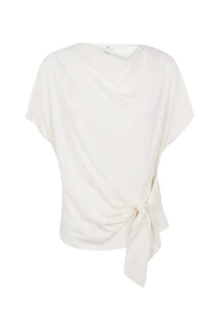 Mele. T-shirt em tecido fluido