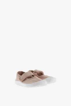 Merceditas barefoot em lona tingida