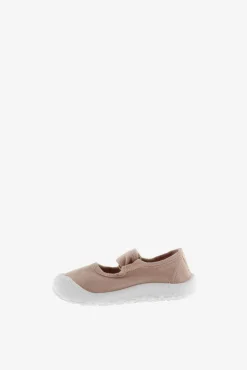 Merceditas barefoot em lona tingida