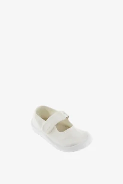 Merceditas barefoot em lona tingida