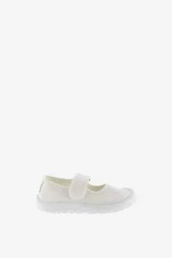 Merceditas barefoot em lona tingida