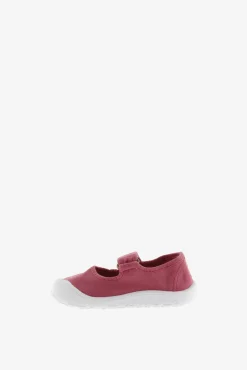 Merceditas barefoot em lona tingida