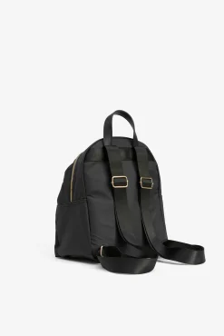 Mochila com bolso de nylon