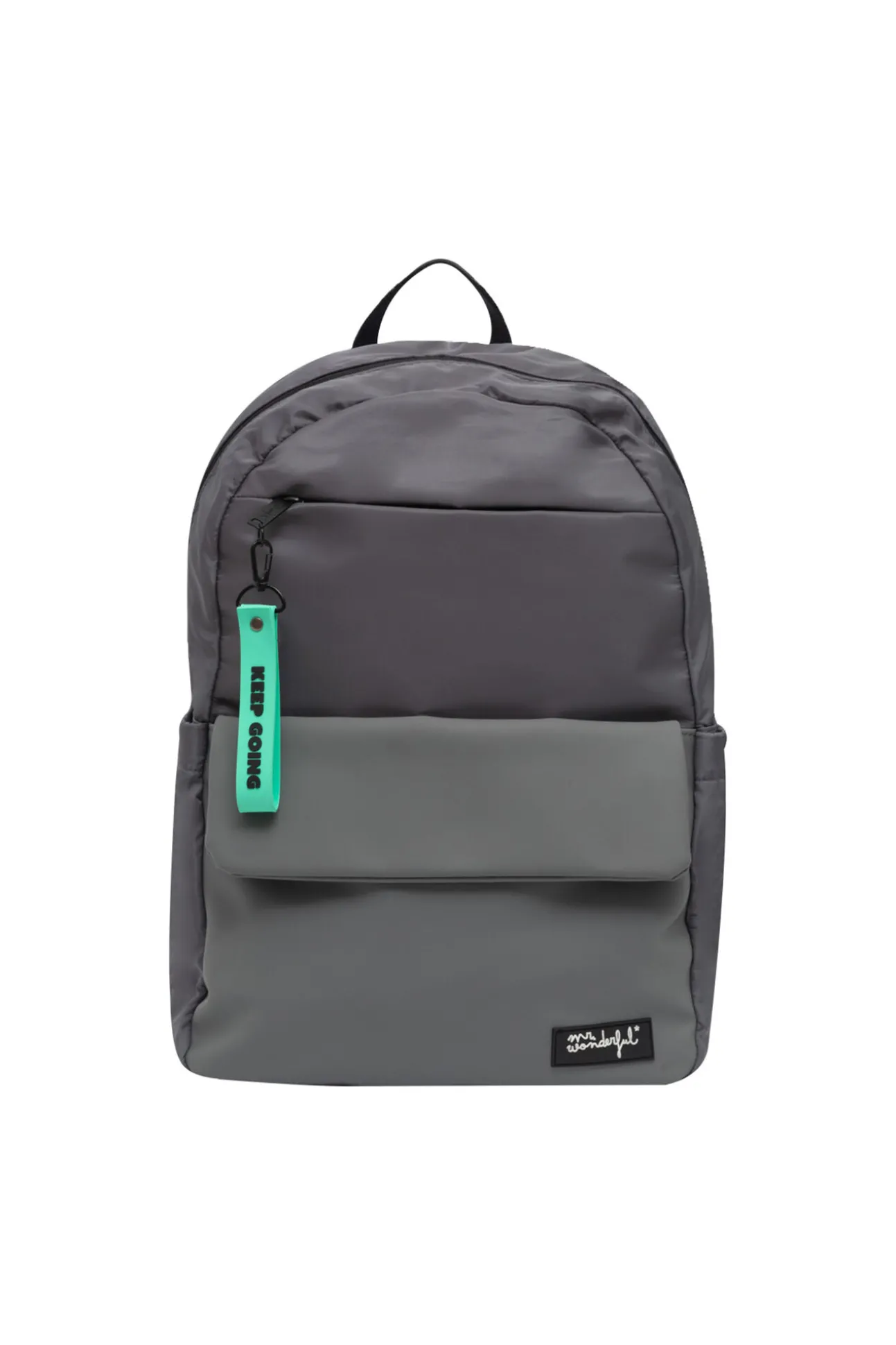 Mochila soft cinzenta - Keep going