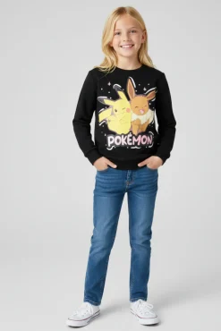 Moletom com gola redonda Pokémon