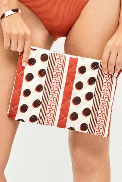 Nécessaire de mão estampado bolinhas