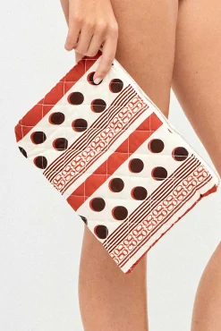 Nécessaire de mão estampado bolinhas