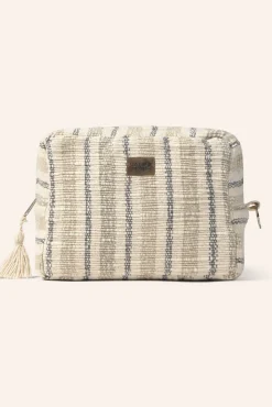Necessaire Bacoli cinzento escuro 20x15x10