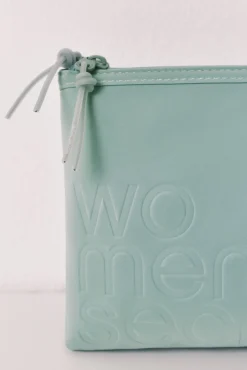 Necessaire carteira média verde