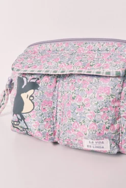 Necessaire grande florzinhas Mafalda