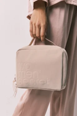 Necessaire grande maleta bege