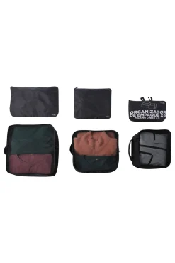Organizador de viagem cubos X6
