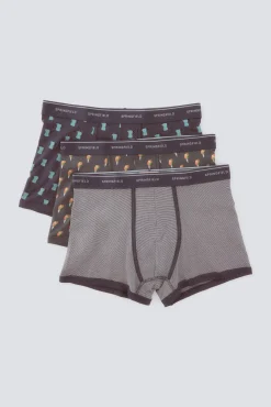 Pack 3 boxers café com gelado