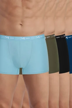 Pack 4 boxers cintura com logo