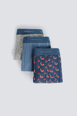Pack 3 boxers com melancias