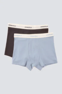 Pack 2 boxers de malha de algodão