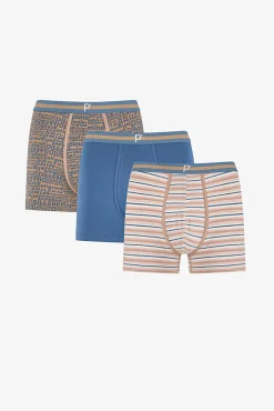 Pack 3 boxers estampados