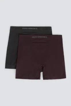 Pack 2 boxers sem costura desportivos