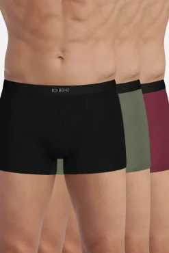 Pack 3 boxers várias cores