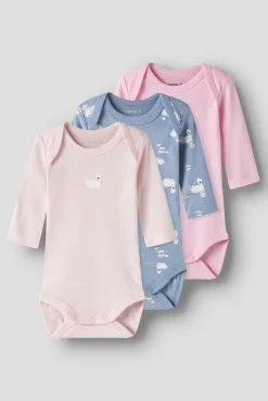 Pack de 3 bodies gola cisne