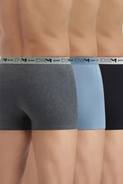 Pack de 3 boxers algodão elástico orgânico
