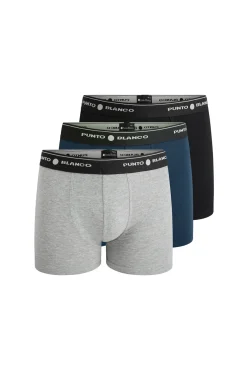 Pack de 3 boxers de algodão