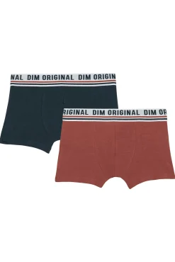 Pack de 2 boxers de menino de estilo desportivo e cintura elástica