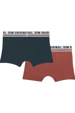 Pack de 2 boxers de menino de estilo desportivo e cintura elástica