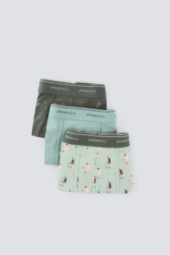 Pack de 3 boxers de ténis