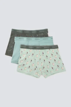 Pack de 3 boxers de ténis