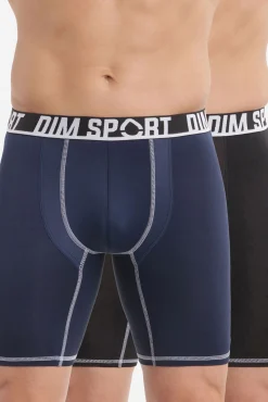 Pack de 2 boxers desportivos em microfibra com malha respirável DIM
