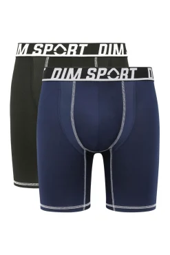 Pack de 2 boxers desportivos em microfibra com malha respirável DIM