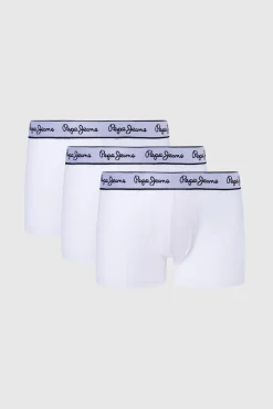 Pack de 3 boxers regulares em algodão com elastano.