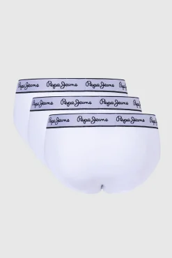 Pack de 3 cuecas regular fit em algodão com elastano.